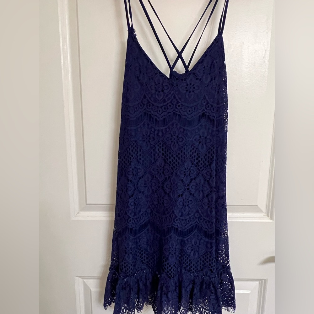 Miami Soft floral summer dress S